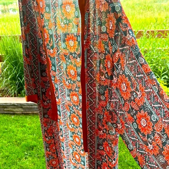 Floral Kimono Duster - Picture 3 of 5